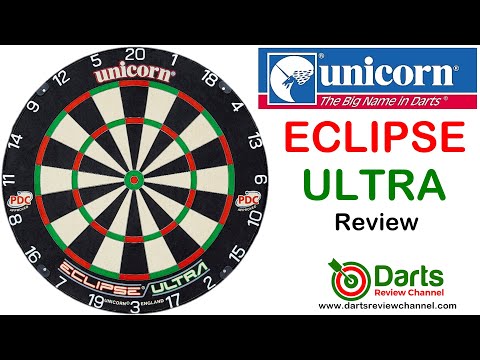 Unicorn Eclipse Ultra Dartboard Review As Seen On TV PDC Events